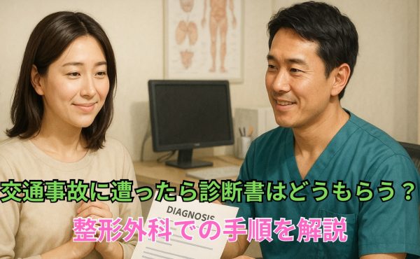 交通事故に遭ったら診断書はどうもらう？整形外科での手順を解説