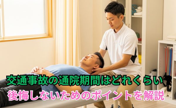 交通事故の通院期間はどれくらい？後悔しないためのポイントを解説