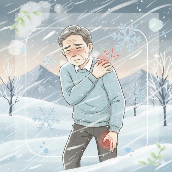 寒さで関節が痛くなりませんか ?