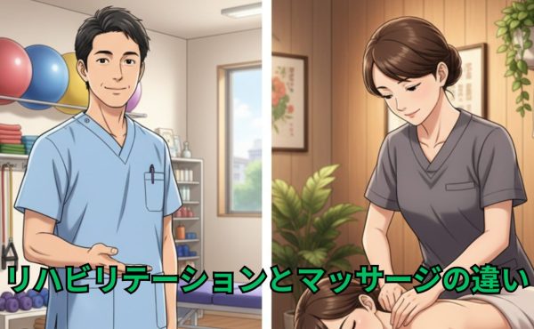 リハビリテーションとマッサージ：西尾市の皆様が知っておくべき、整形外科の「治療」と「慰安」の決定的な違い
