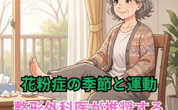 花粉症の季節と運動 - 整形外科医が推奨する屋内運動のすすめ
