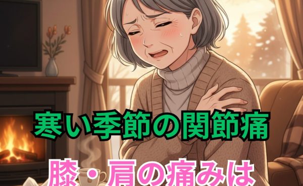 寒い季節の関節痛 - 膝・肩の痛みはなぜ悪化する?